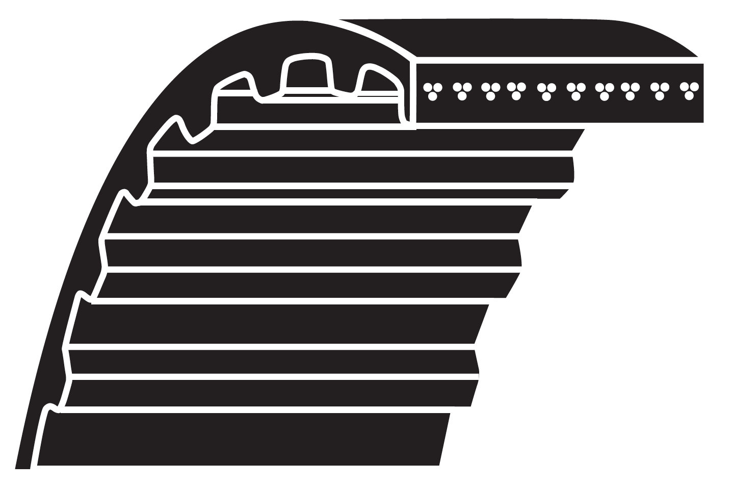 Bestorq 100-XL-125 Trapezoidal Timing Belts